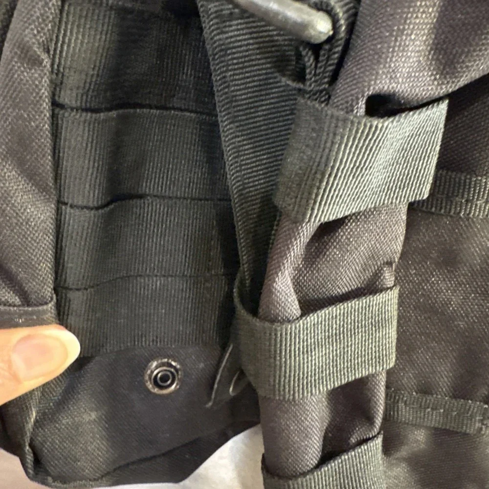 3 In 1 Tactical Military Backpack Travel Duffle Bag Weekend Gym Work Black NEW